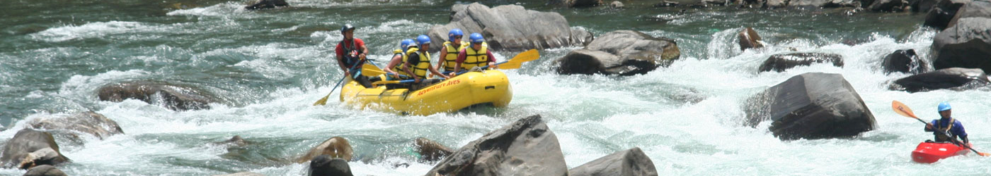 Rafting in Nepal